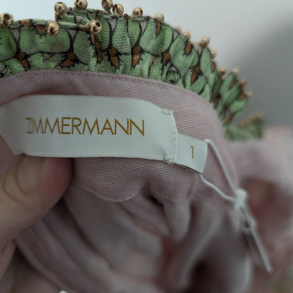 Zimmermann Kaleidoscope Bell Sleeve Gown - Picture 12 of 15